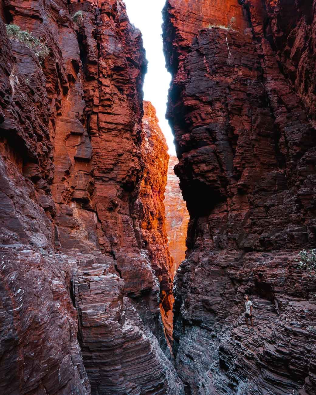 Karijini NP - Knox Gorge IG- BLOGPOST Karijini NP - Knox Gorge