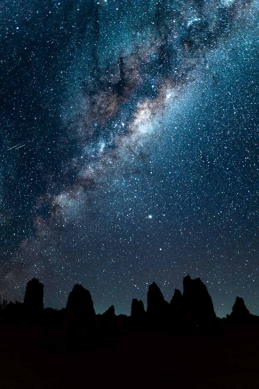 Milky Way Pinnacles Desert- BLOGPOST Milky Way Pinnacles Desert - West Australië