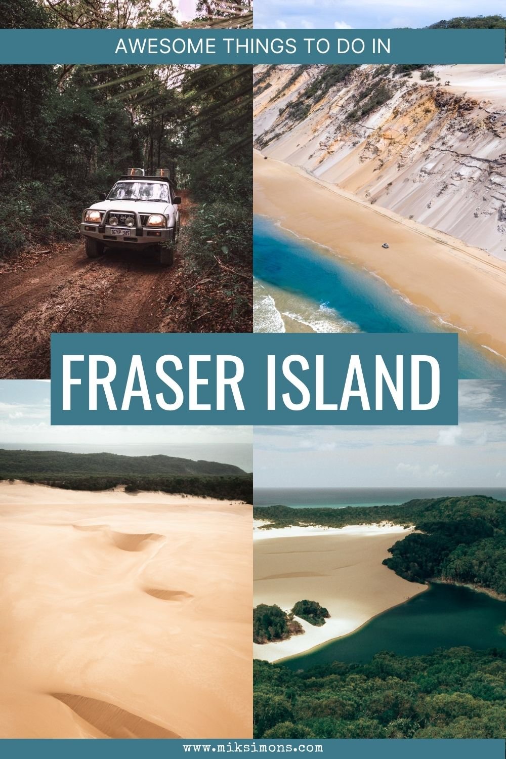 4 WD on Fraser Island Australia 4 WD on Fraser Island Australia
