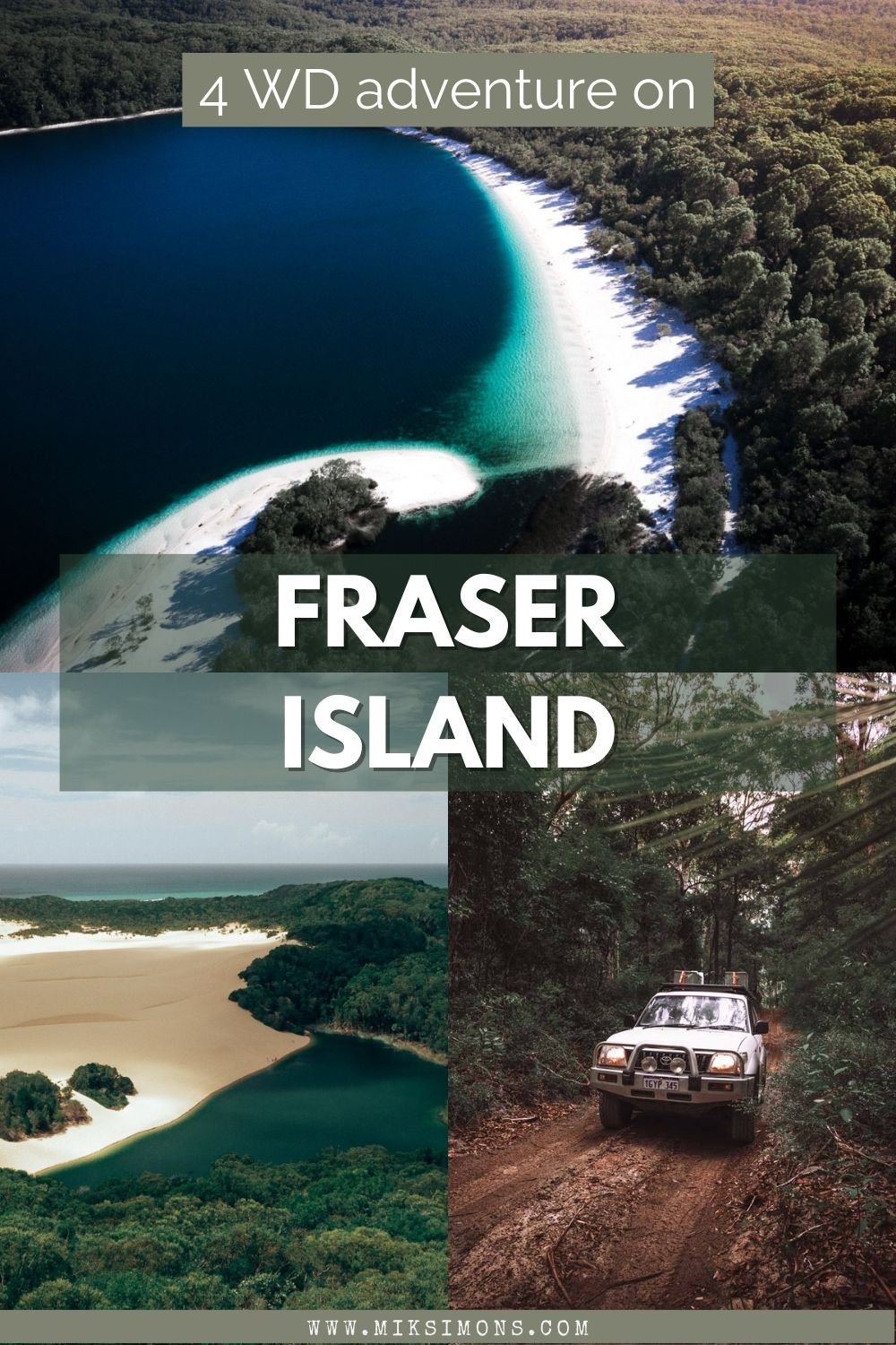 4 WD on Fraser Island Australia3 4 WD on Fraser Island Australia2