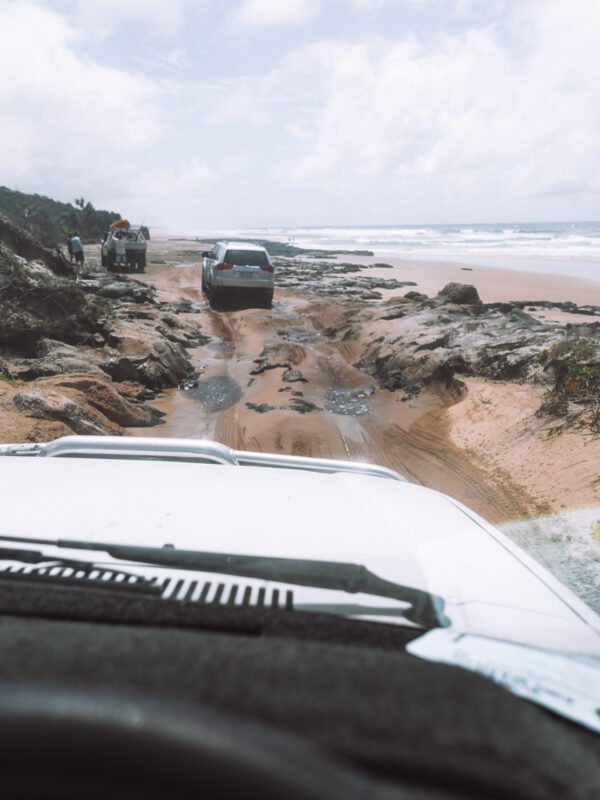 Fraser Island - Beach ride Zone 37-WEB37 Poyungan Rocks - Fraser Island