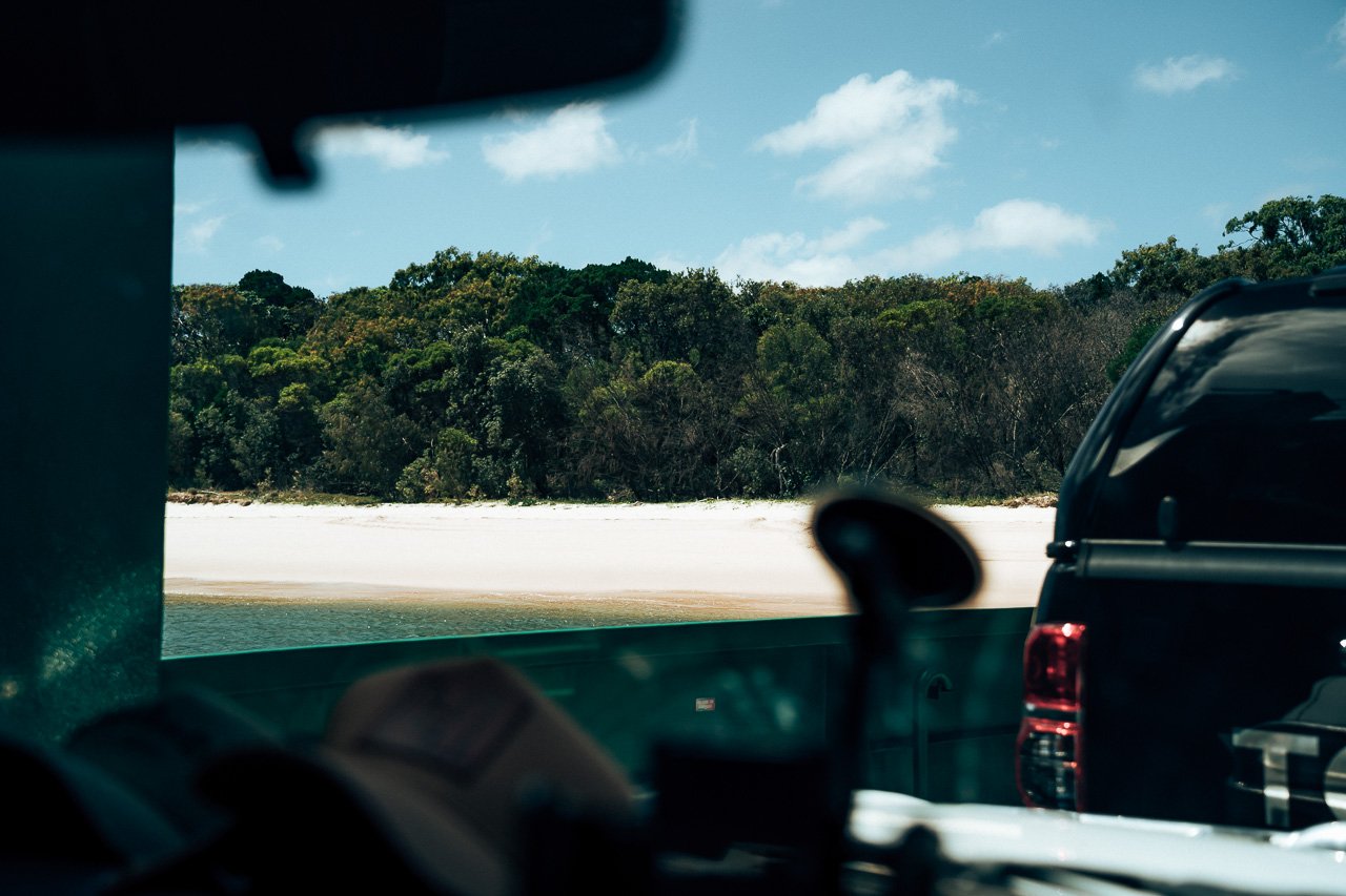 Fraser Island - Ferry 21-WEB3 Ferry to Hoopoint