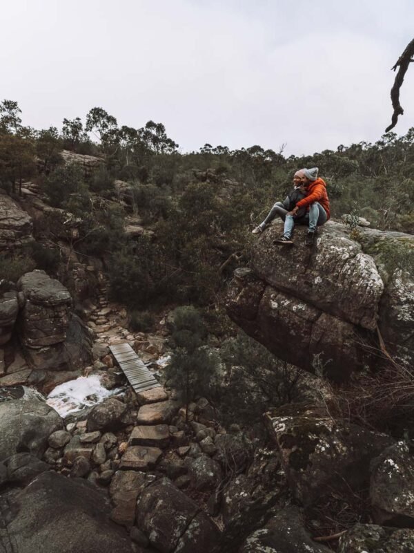 Melbourne in 5 days - Grampians - Splitter Falls on the rock shoot12- BLOGPOST