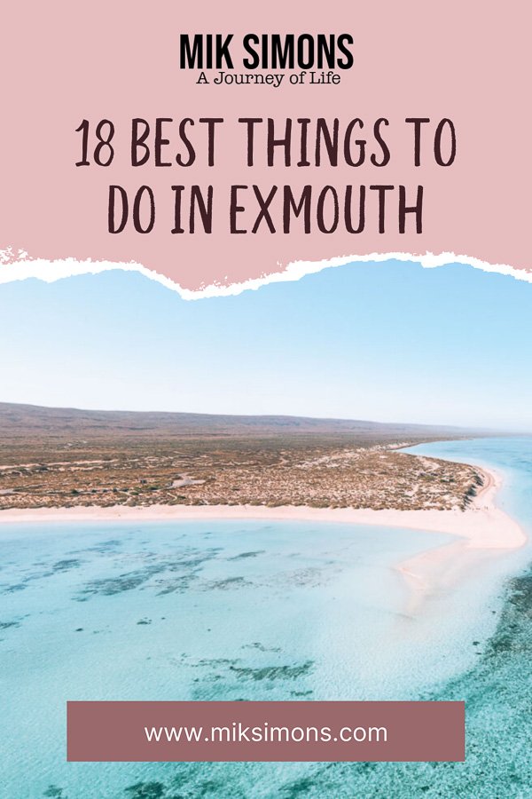 18 things to do in Exmouth 18 things to do in Exmouth