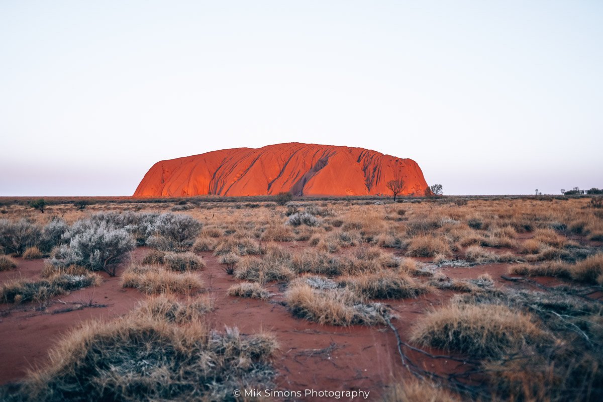 Uluru Sunset from Carpark42- BLOGPOST Things to do at Uluru - Sunset