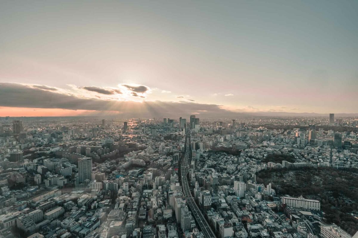 Views over Tokyo Views over Tokyo