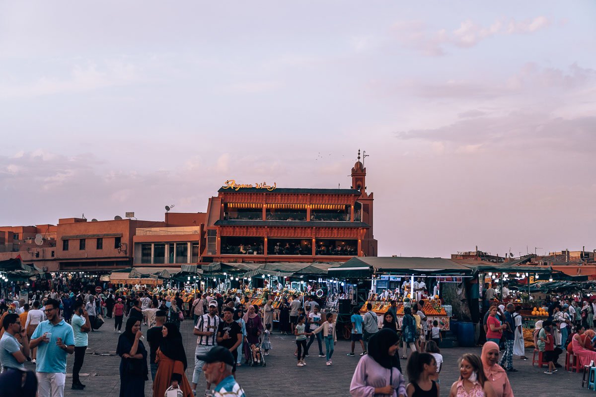 Marrakech - Jemaa El Fnaa Square by night7- BLOGPOST