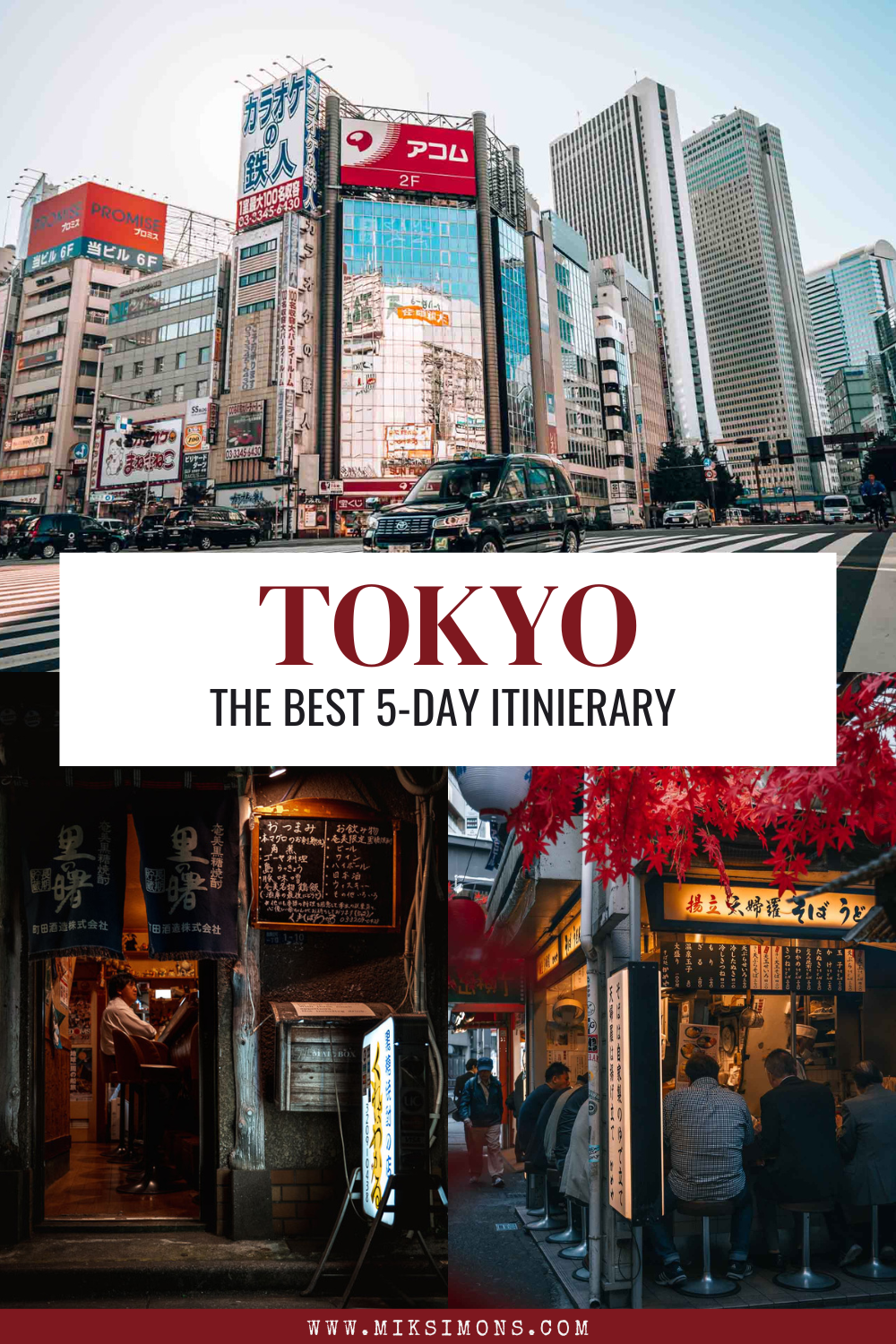 Tokyo 5-day itinerary