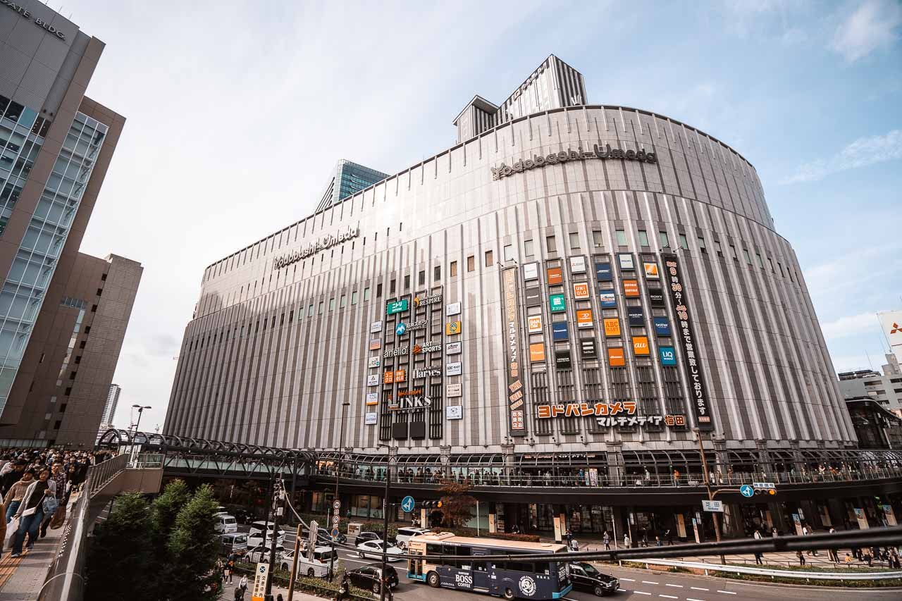 Yodobashi Umeda Camera Store in Osaka Yodobashi Umeda Camera Store in Osaka