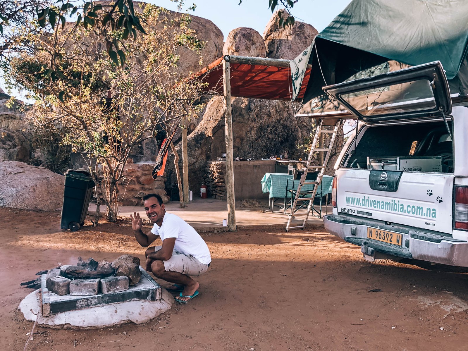camping in Namibia camping in Namibia