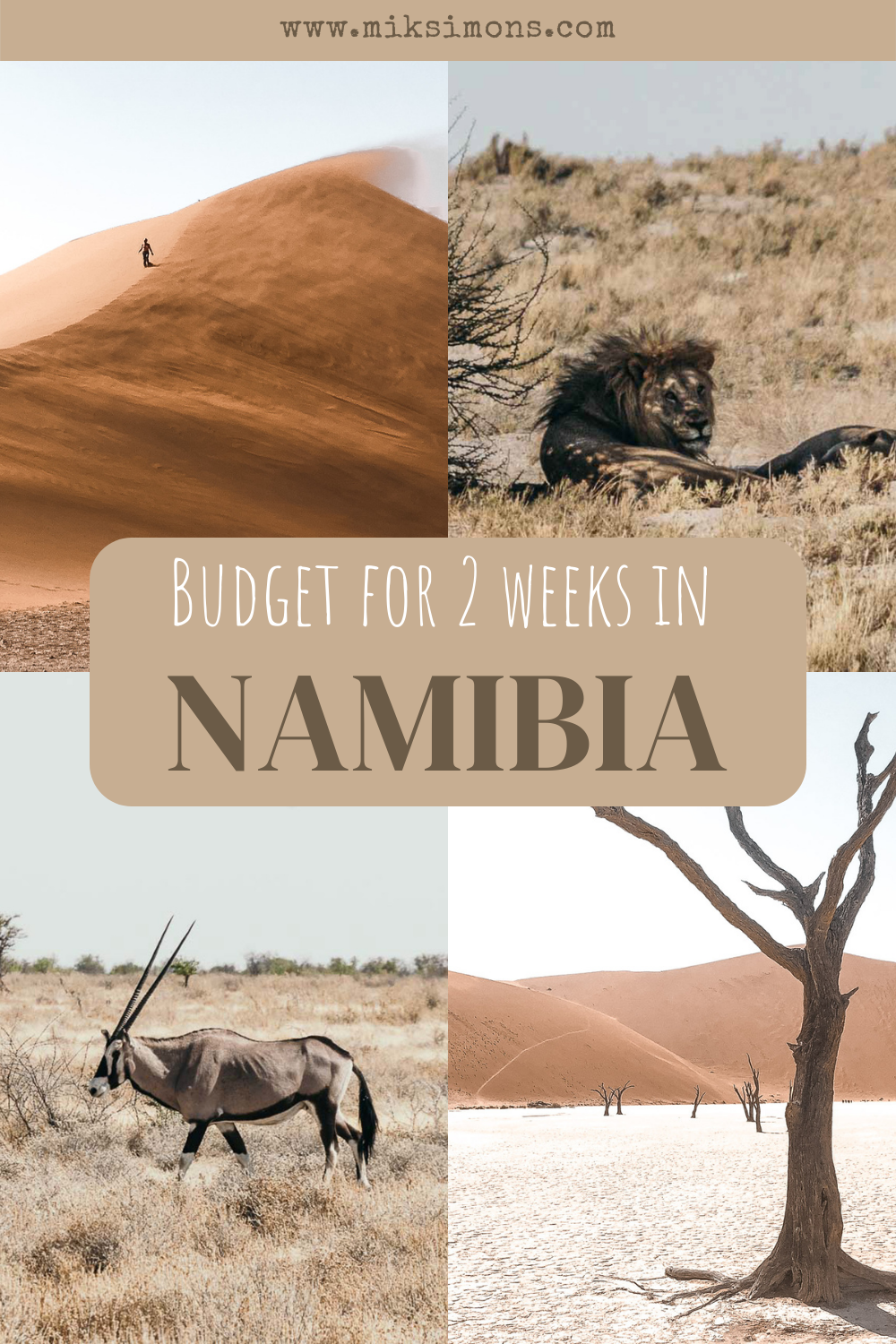 Self-drive Namibia - Budget for 2 weeks camping in Namibia2 Self-drive Namibia: Budget for 2 weeks camping in Namibia