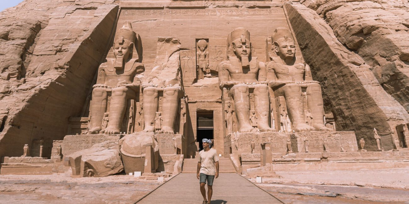 FROM ASWAN TO ABU SIMBEL IN EGYPT