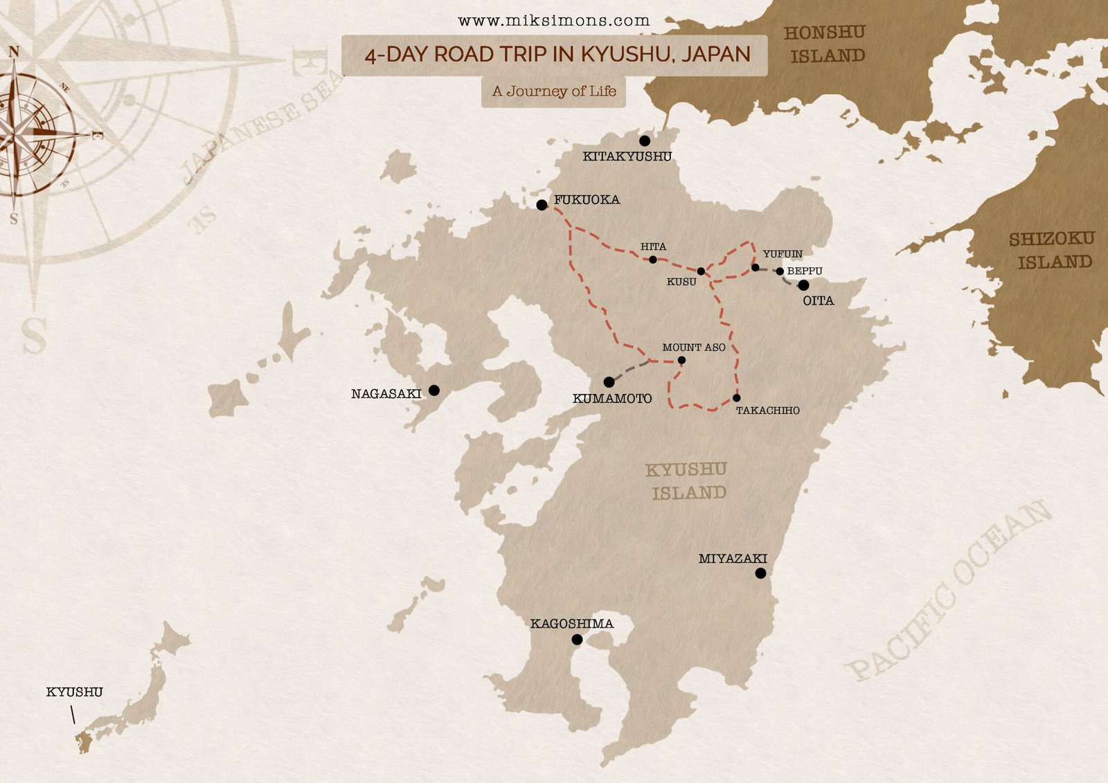 Road trip in Kyushu, Japan 2022 - Adventure Map of Japan Road trip in Kyushu, Japan 2022 - Adventure Map of Japan