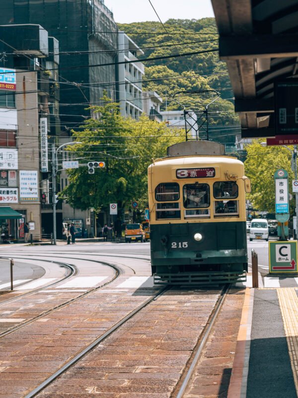 Nagasaki - Tram at City Hall1- BLOGPOST HQ Nagasaki - Tram at City Hall1- BLOGPOST HQ