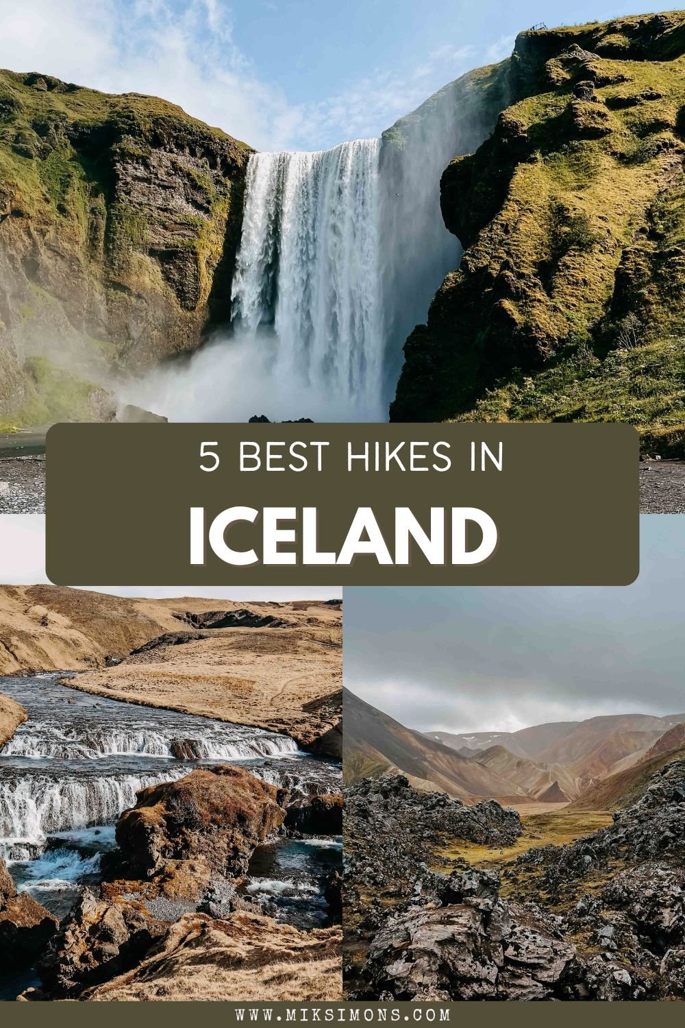 The 5 Most Adventurous & best hikes in Iceland